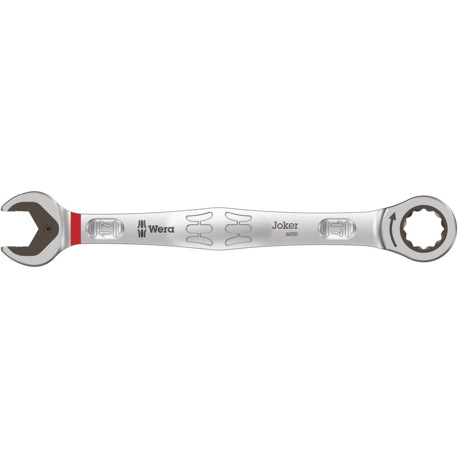Wera 6000 Joker Ratcheting Combination Wrenches, 17x224-mm.