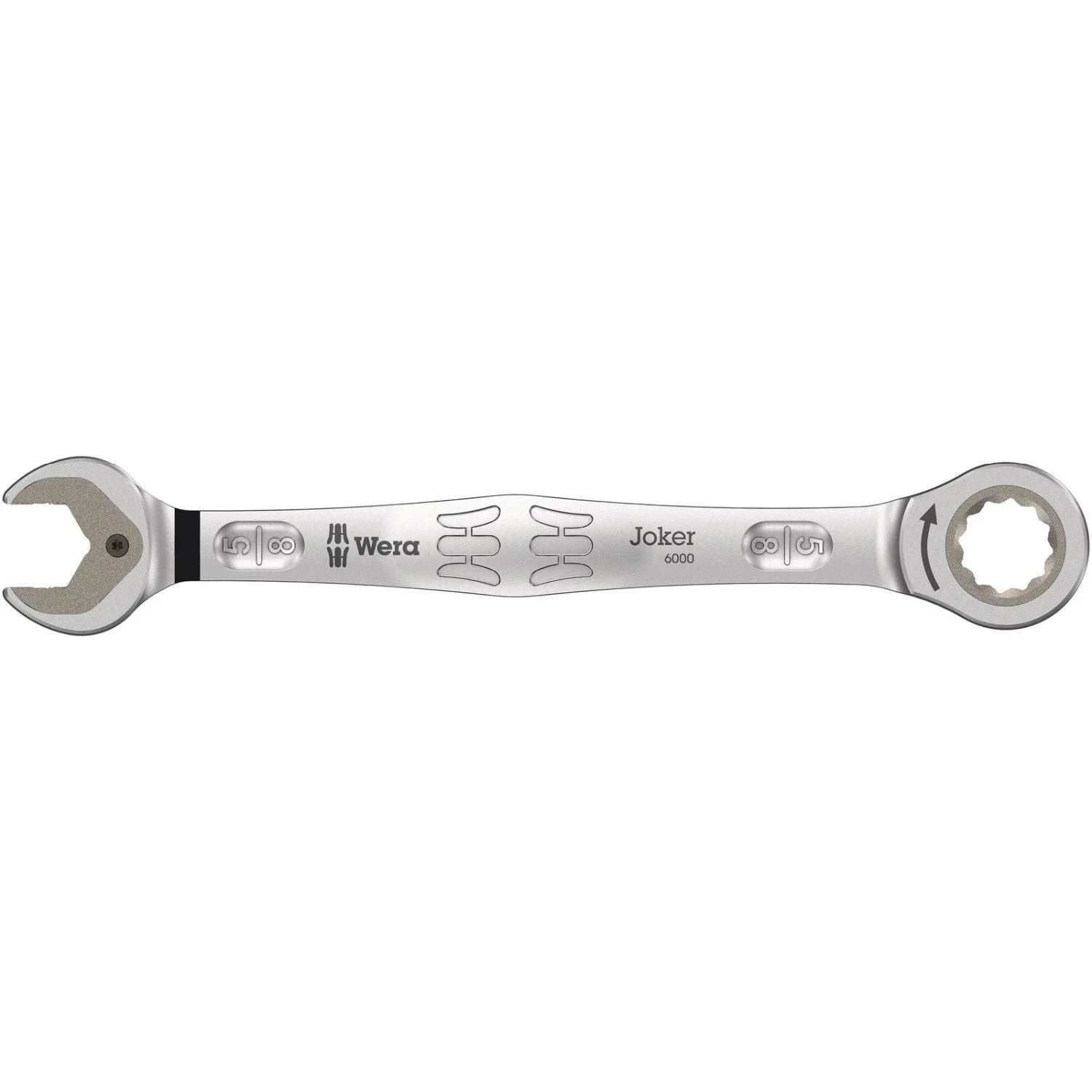 Wera 6000 Joker Ratcheting Combination Wrenches, Imperial, 5/8-in.x212-mm.