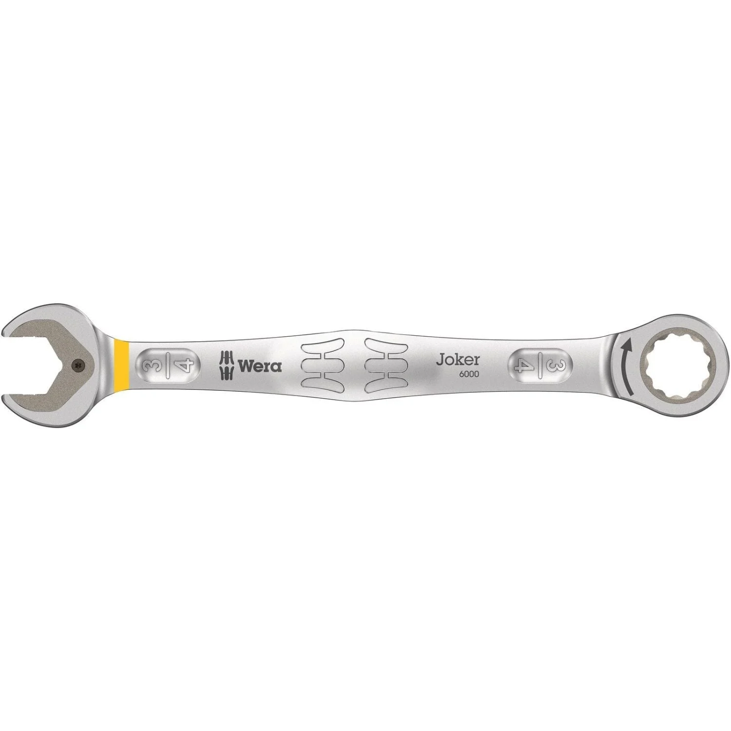 Wera 6000 Joker Ratcheting Combination Wrenches, Imperial, 3/4-in.x246-mm.