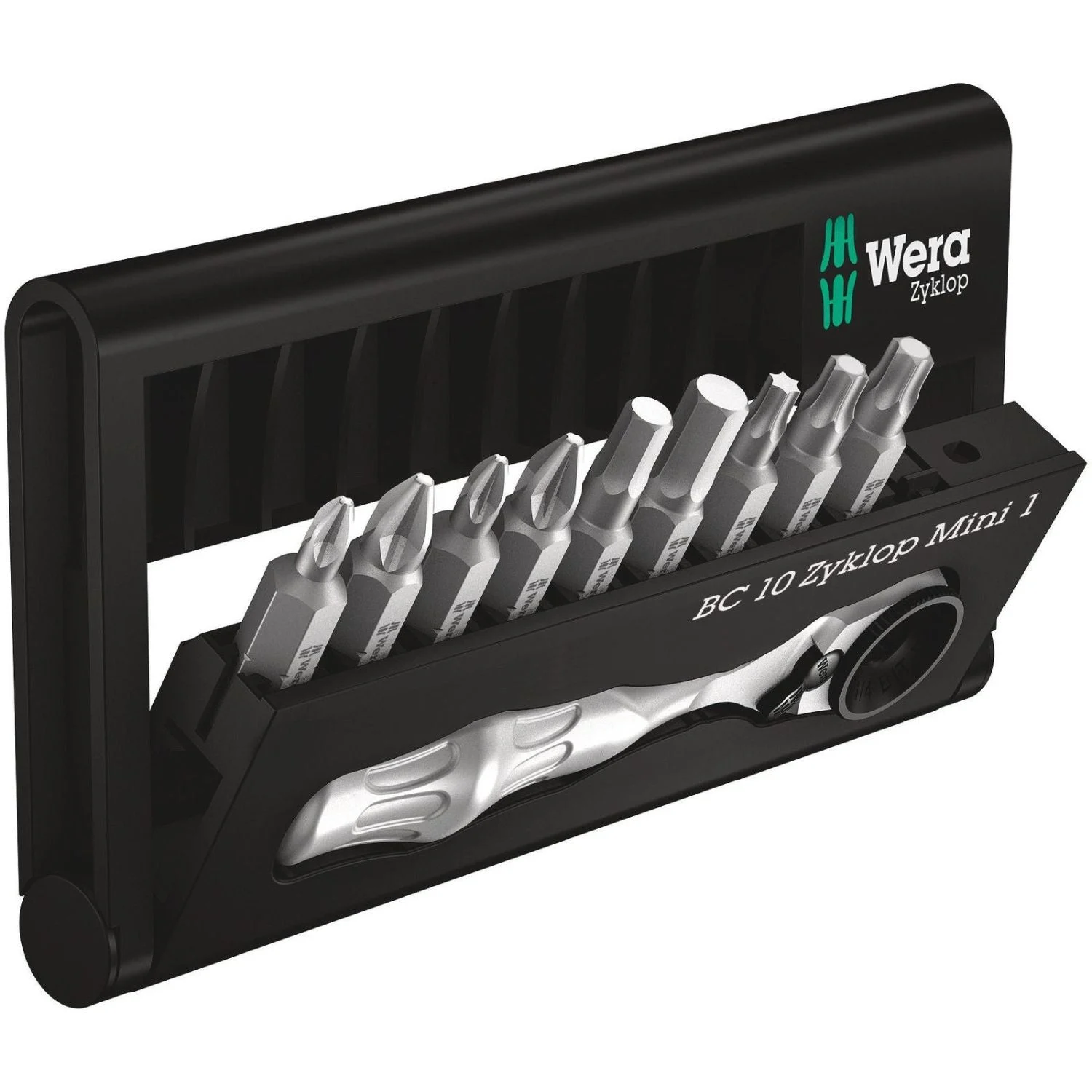 Wera Bit-Check 10 Zyklop Mini 1, 10-Pieces