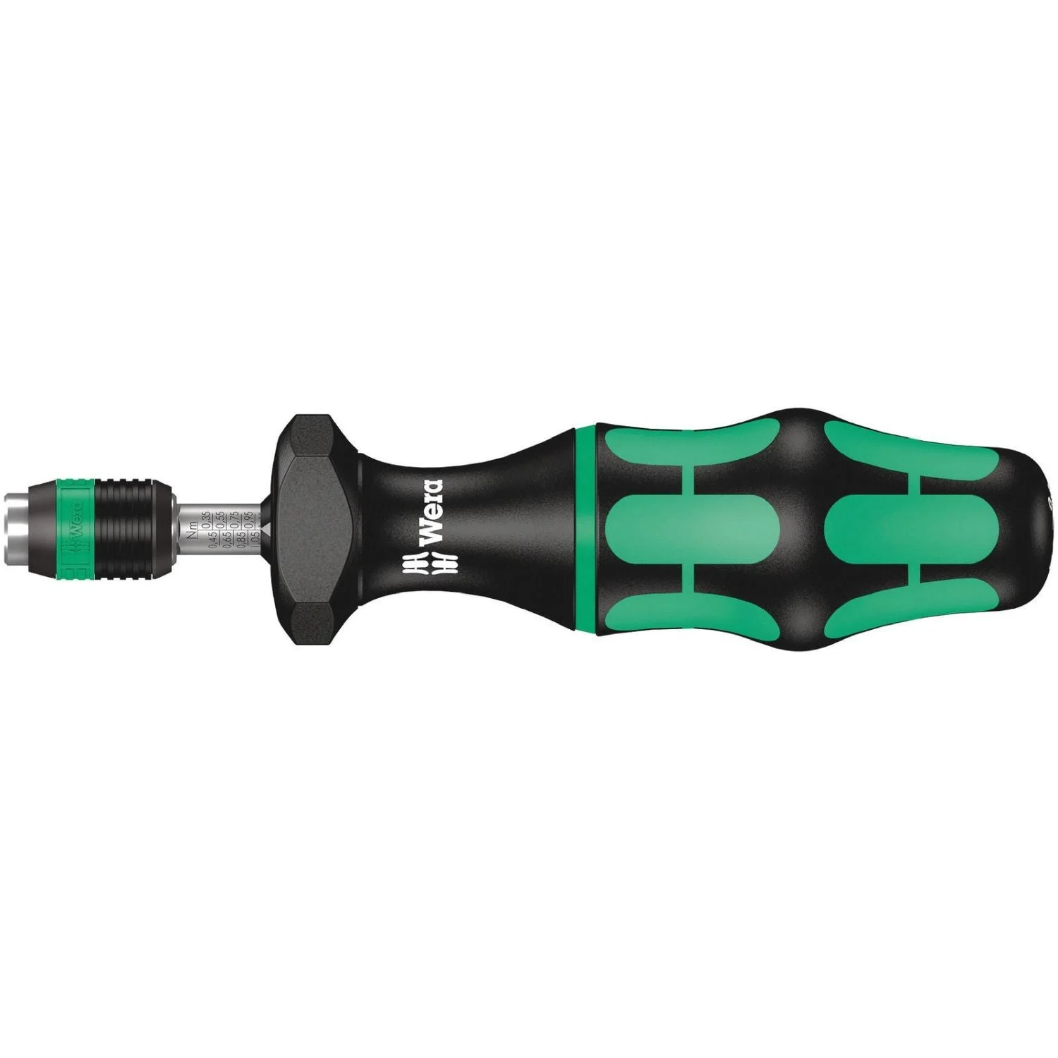 Wera Series 7400 Kraftform Adjustable Torque Screwdrivers (0.1-3.0 Nm) With Rapidaptor Quick-Release Chuck, 7441x1.2-3.0 Nm