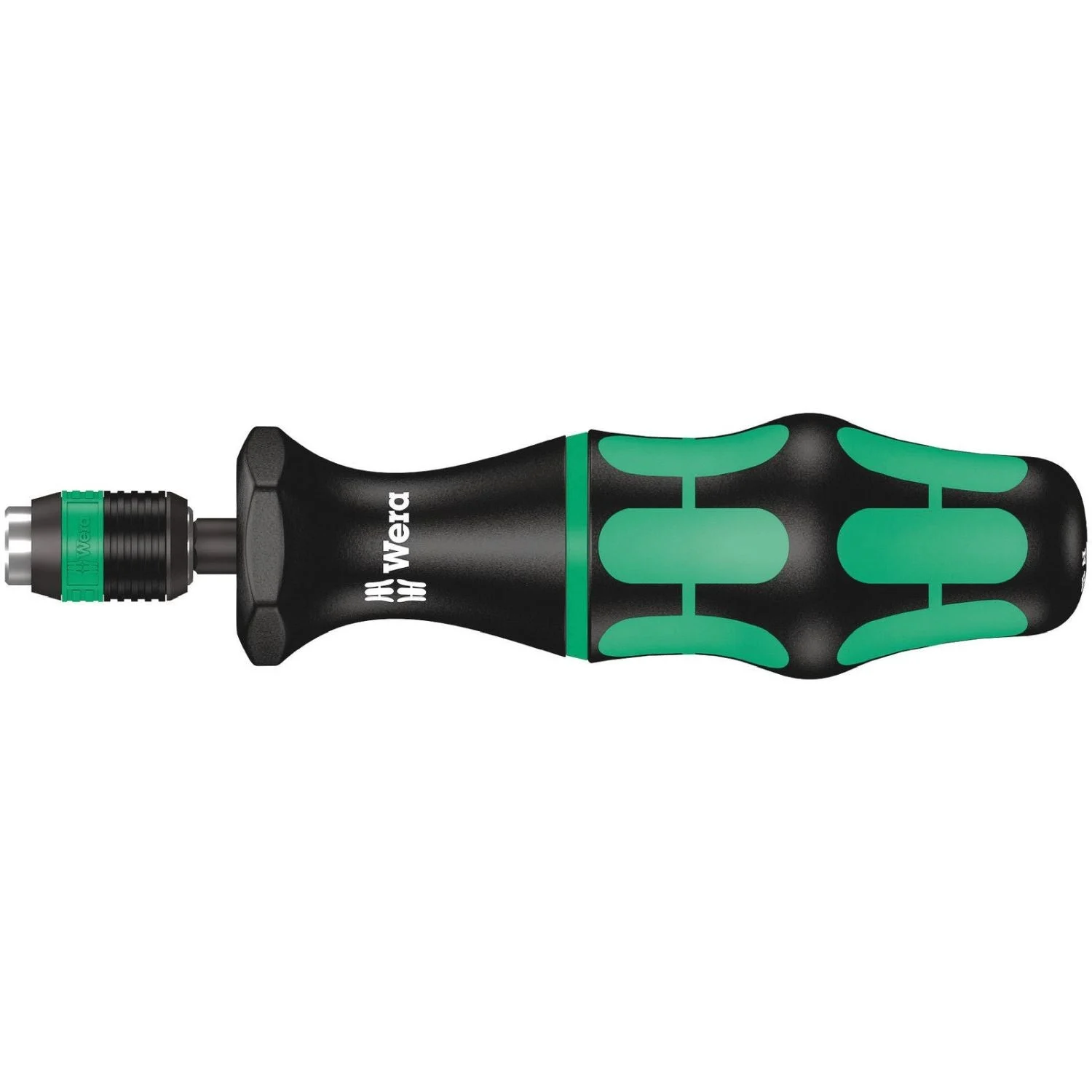 Wera 7400 Imperial Series Kraftform Torque Screwdrivers, With Factory Pre-Set Value (2.5-29.0 In. Lbs.) And Rapidaptor Quick-Release Chuck, Handle Size 105-mm., 7465x2.5 In. Lbs.