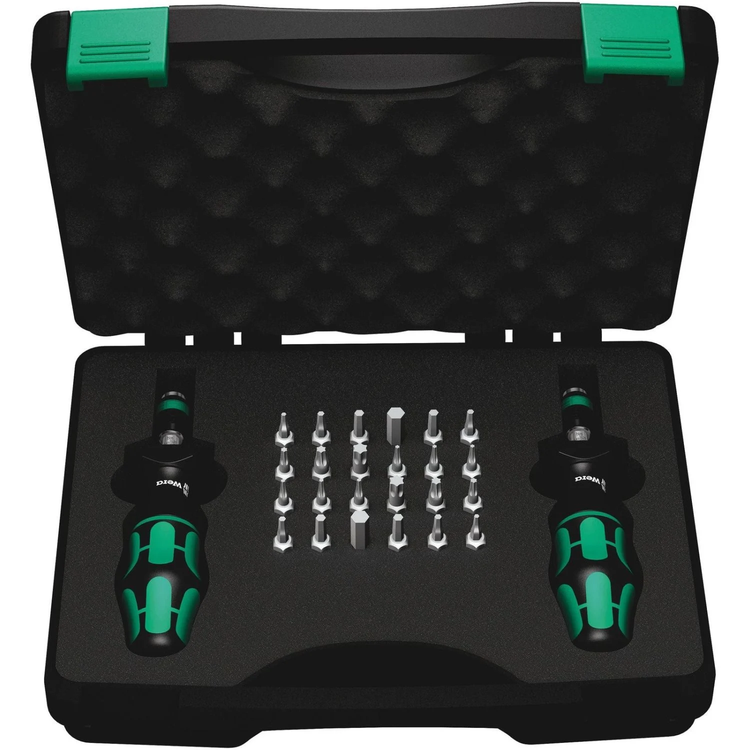 Wera 7440/41 Kraftform Torque Screwdriver Set 0.3-3.0 Nm, 26-Pieces