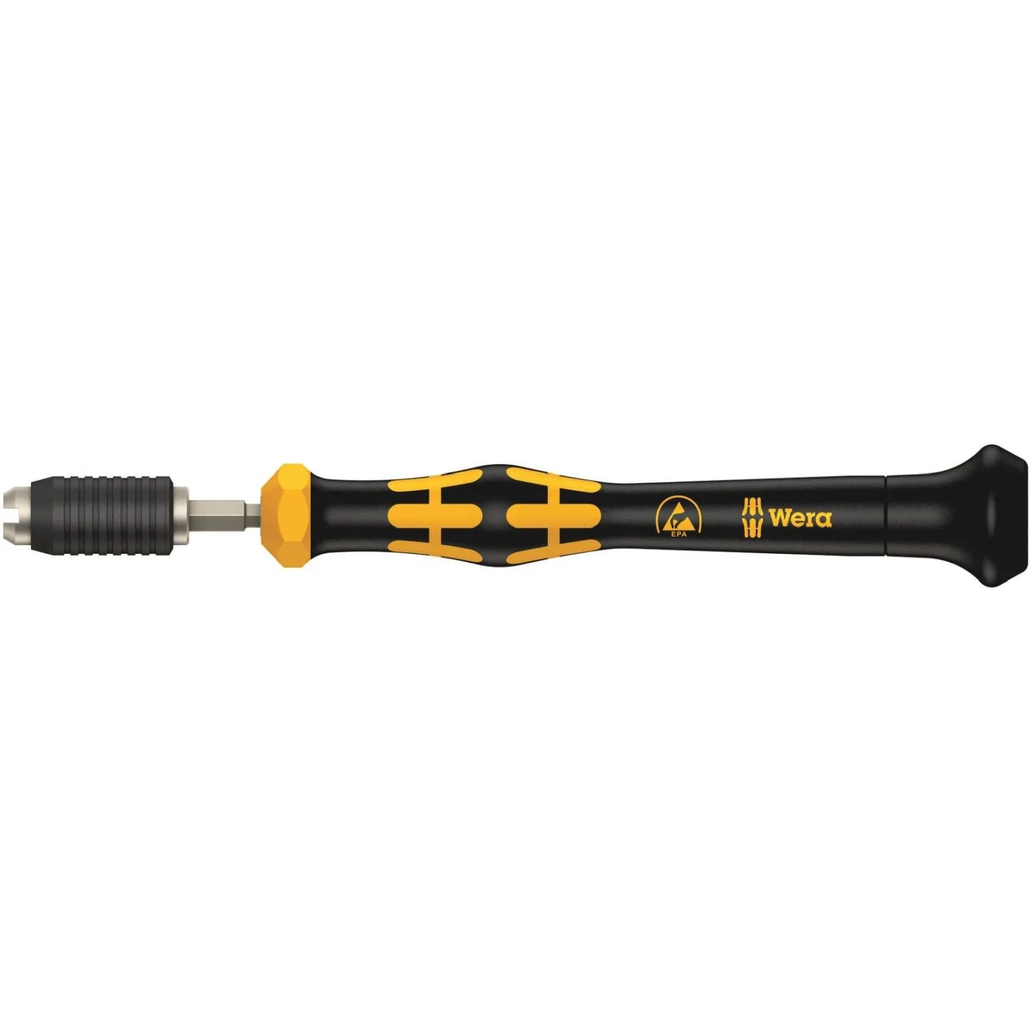 Wera 1460 Esd Kraftform Micro Torque Screwdrivers, With Factory Pre-Set Value (0.02-0.11 Nm) And Quick-Release Chuck, 1461 Esdx0.050 Nm