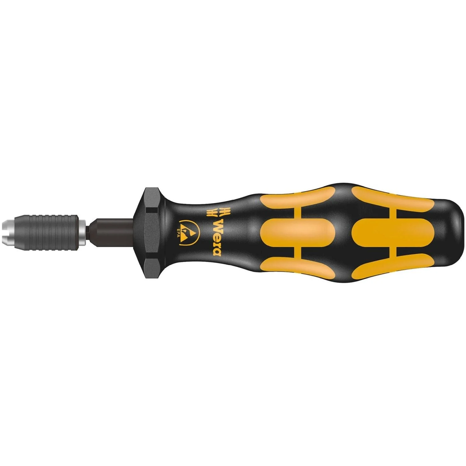 Wera Series 7400 Esd Kraftform Torque Screwdrivers With A Customised Factory Pre-Set Measurement Value, With Quick-Release Chuck, 7456 Esdx0.3-1.0 Nm