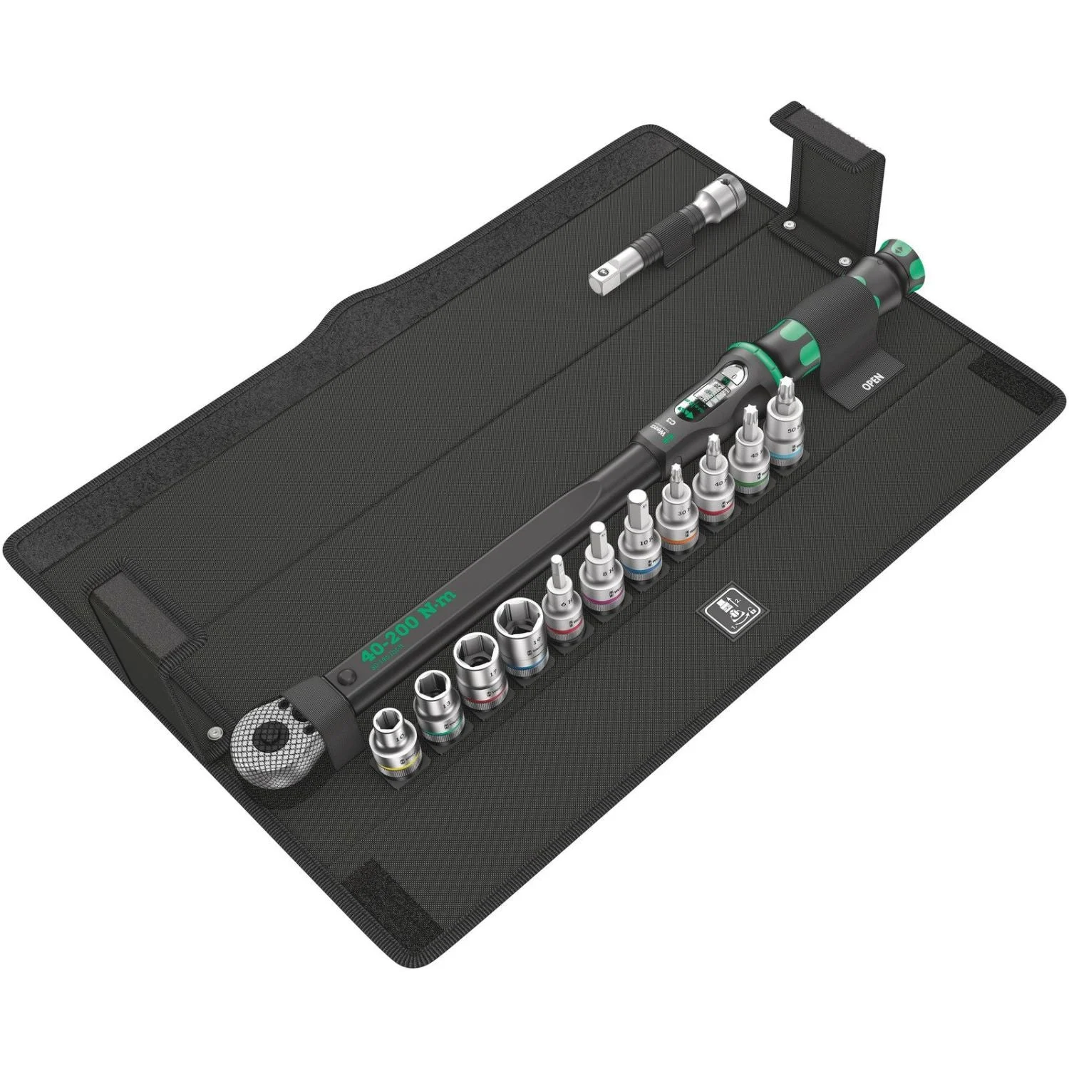 Wera Click-Torque C 3 Set 1, 40-200 Nm, 13-Pieces