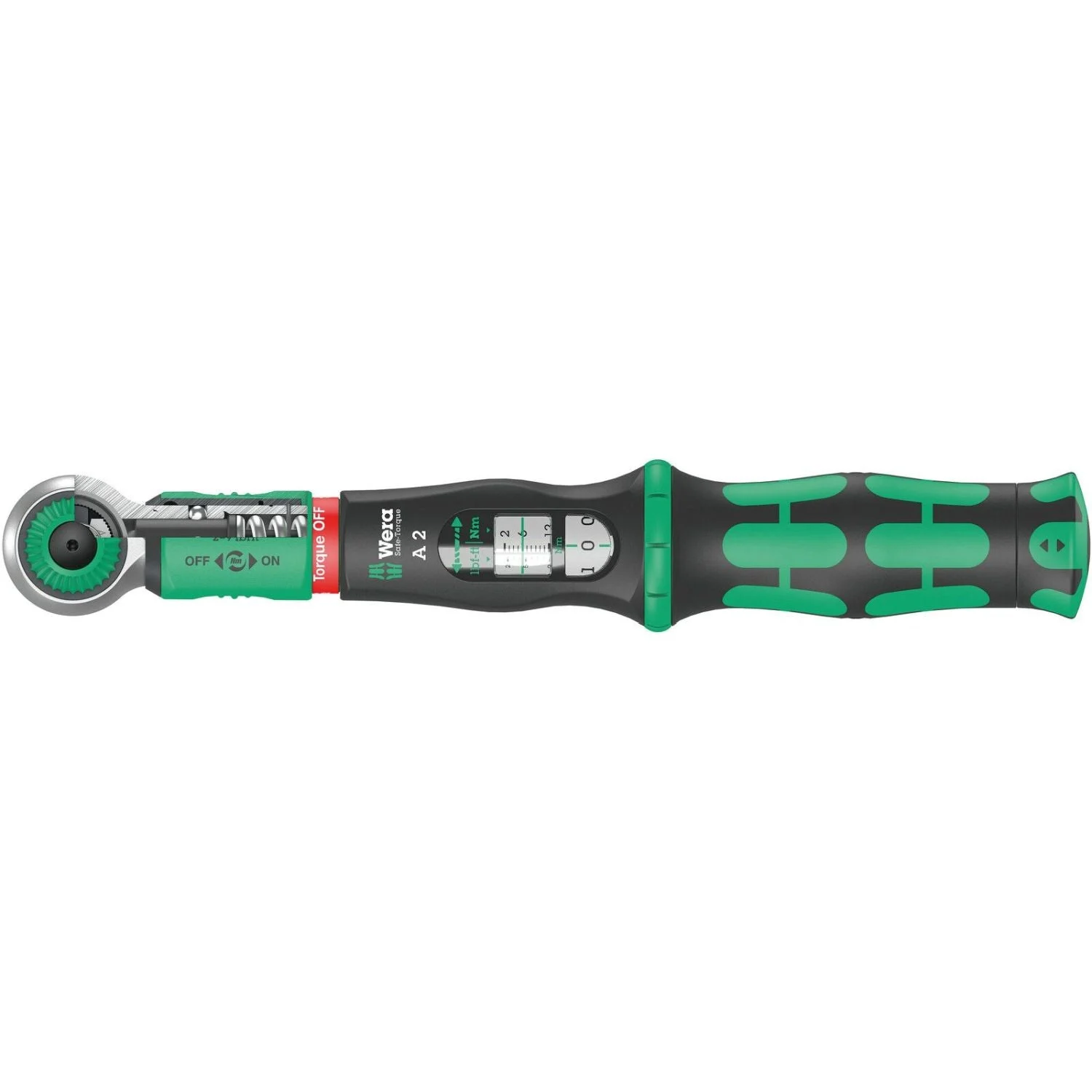 Wera Safe-Torque A 2 Torque Wrench With 1/4-in. Hexagon Drive, 2-12 Nm, 2-12 Nm