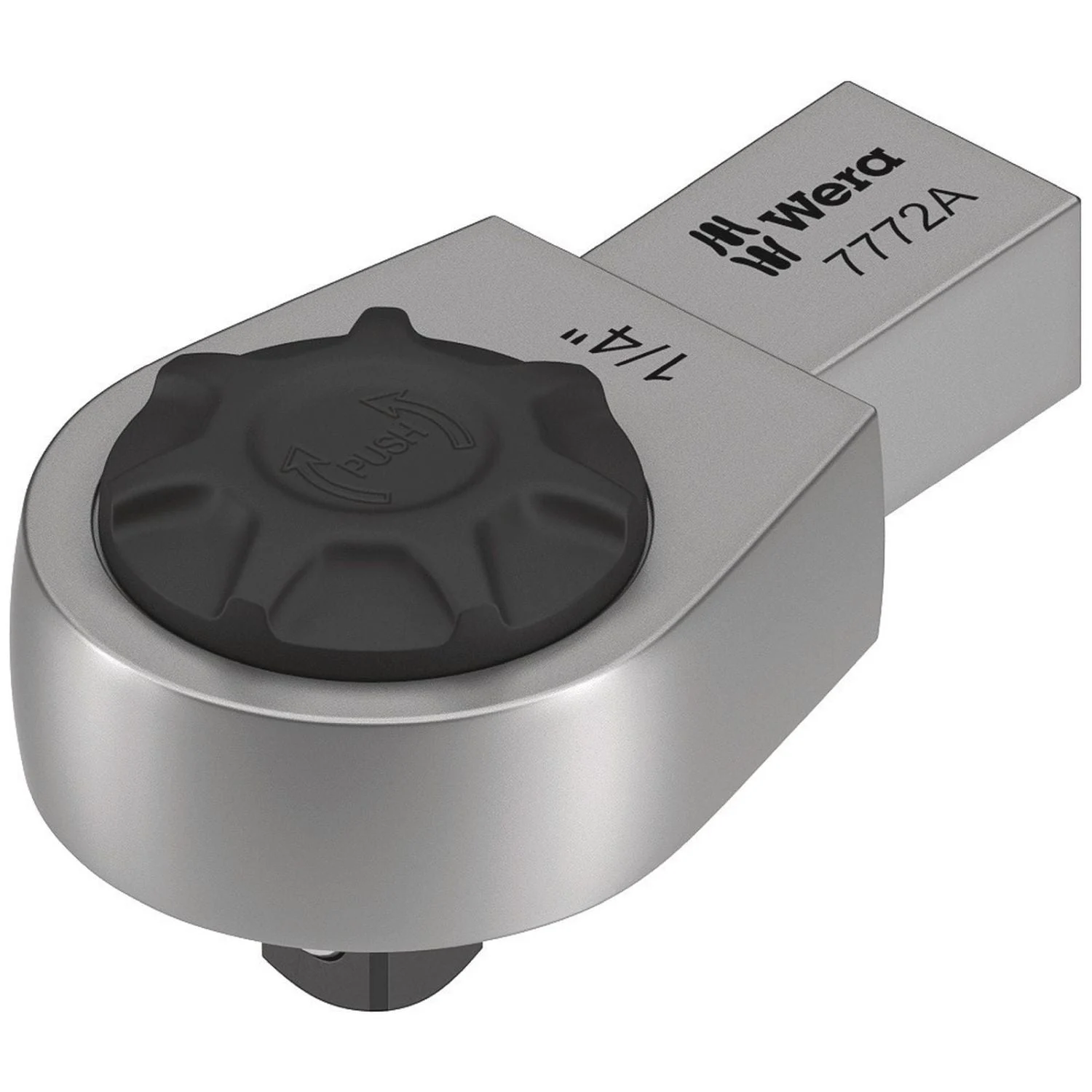 Wera 7772 A Ratchet Insert, Reversible, 9X12-mm., 9X12x1/4-in.x49-mm.