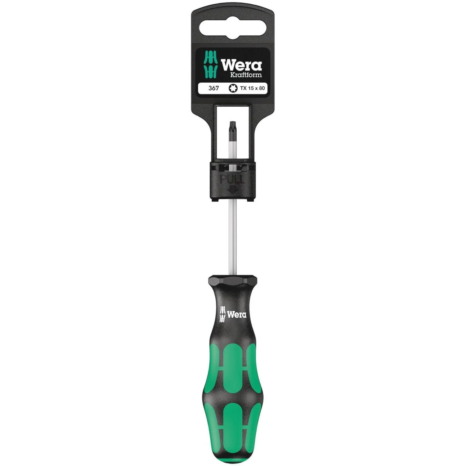 Wera 367 SB Screwdriver For Torx Screws, Torx 15x80-mm.