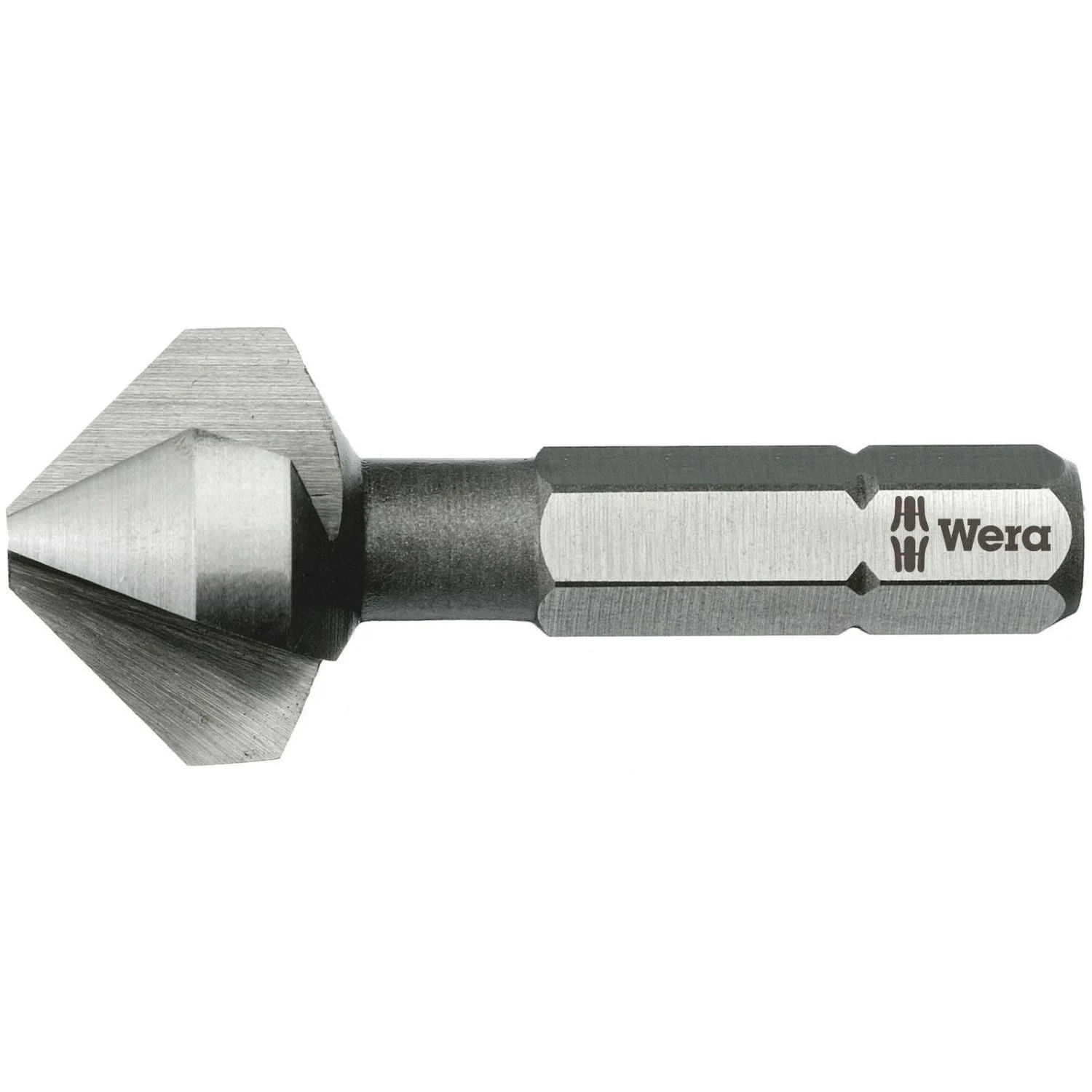 Wera 846 3-Flute Countersink Bit, 12.40x35-mm.