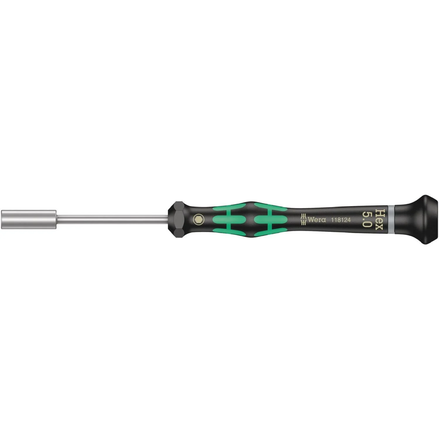 Wera 2069 Nutdriver For Electronic Applications, 5x60-mm.