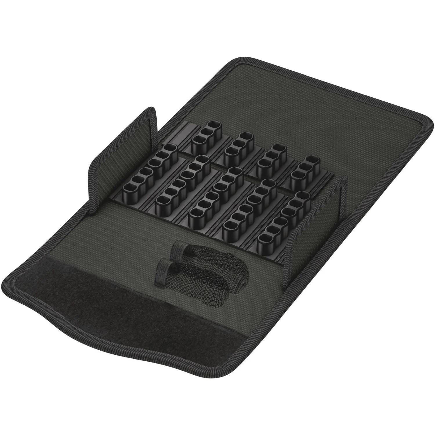 Wera 9409 Textile Box Bit-Safe 43, Empty, 140x83x45-mm.