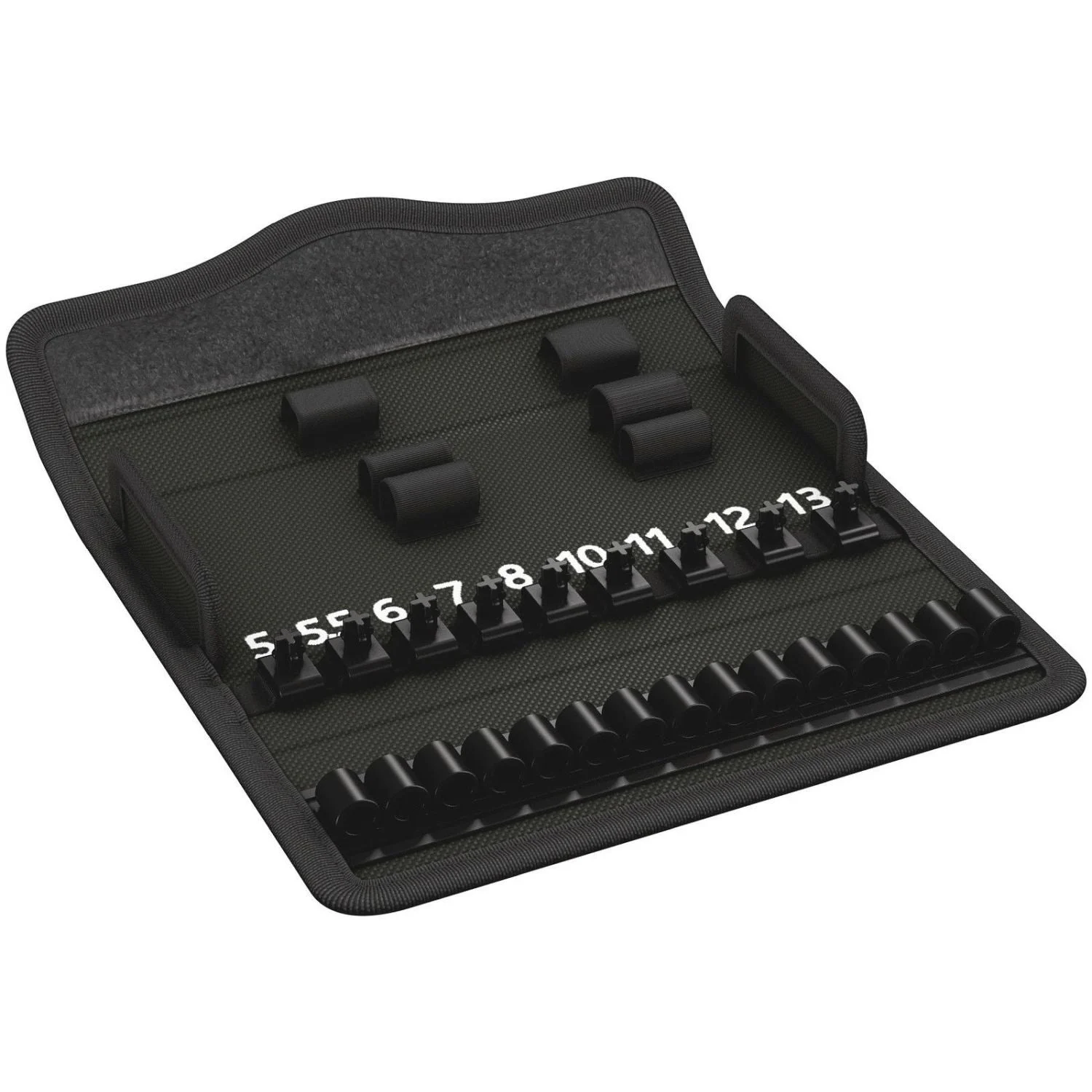 Wera 9419 Textile Box 8100 Sa Zyklop Metal Switch, Empty, 180x74x37-mm.