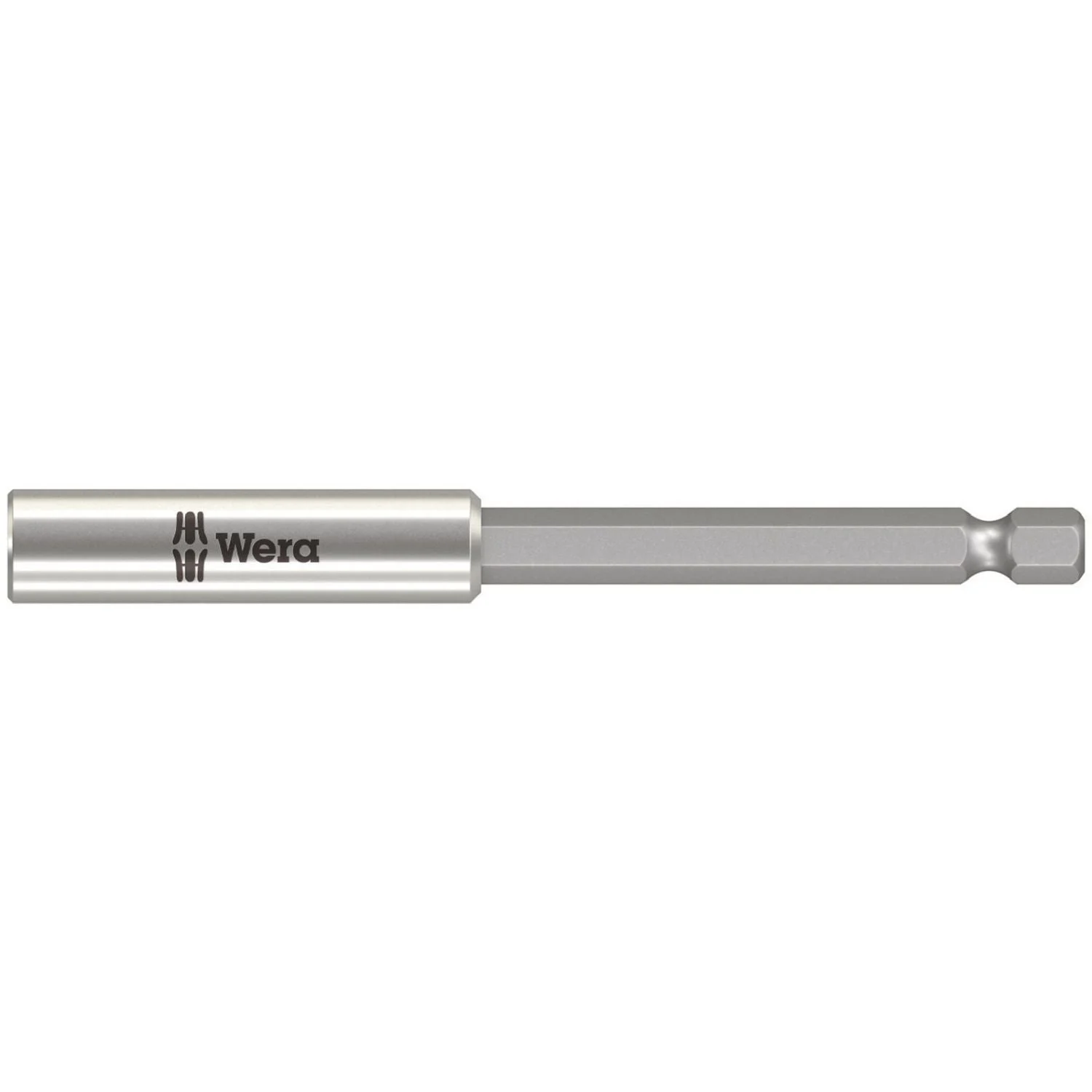 Wera 899/4/1 S Universal Bit Holder With Strong Retaining Ring, 1/4-in.x100-mm.