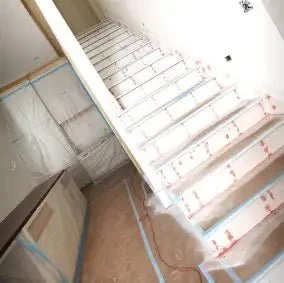 White Top Construction Flooring Paper