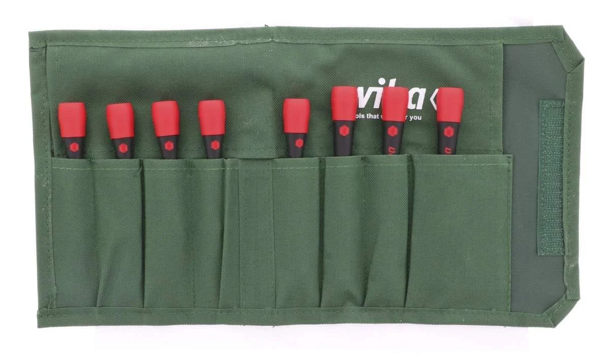 Wiha 26793 PicoFinish Precision Torx Screwdriver 8 Piece Set T1-T8 in Canvas Pouch