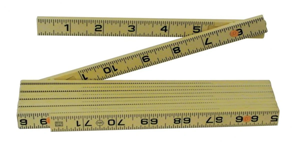 Wiha 61609 MaxiFlex Folding Ruler 6' Inside Reading