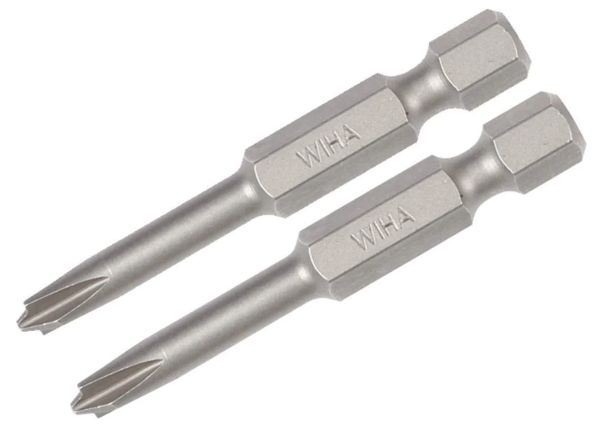 Wiha 71455 Xeno Terminal Block Power Bit #1x50 2Pk