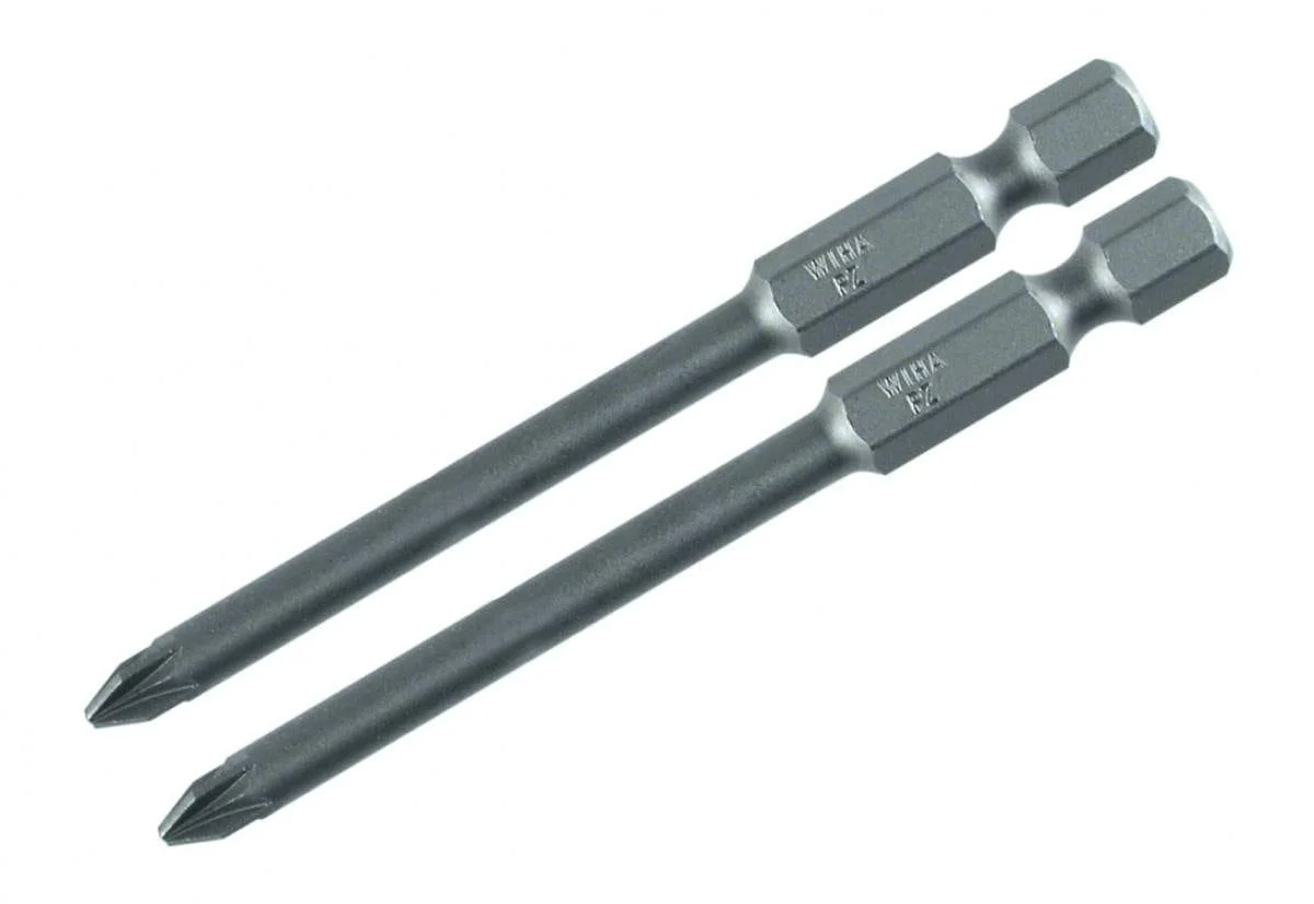 Wiha 73902 PoziDriv Power Bit #1 x 70mm 2PK