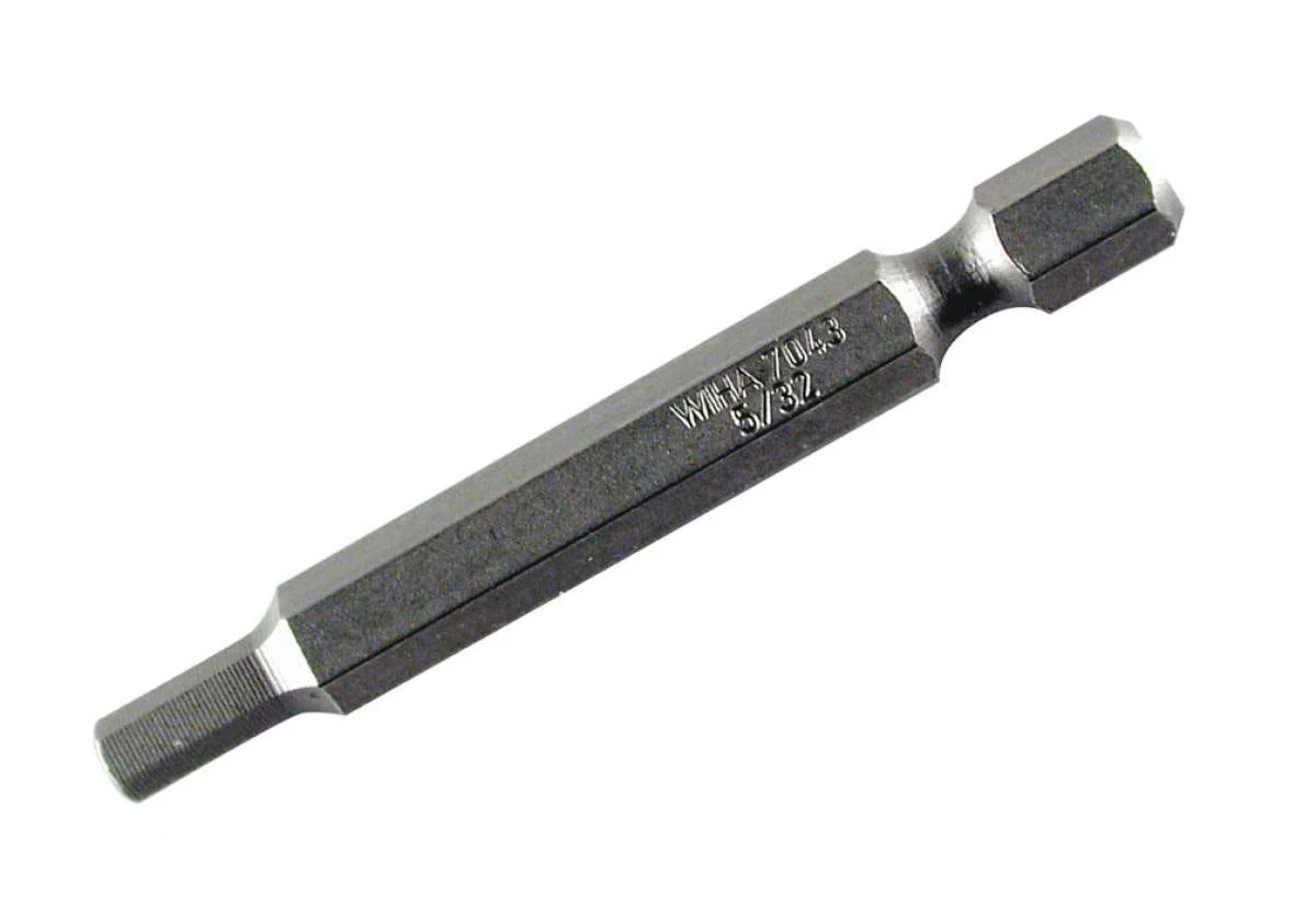 Wiha 74355 Hex Metric Power Bit 5.0 x 70mm - 10 PACK