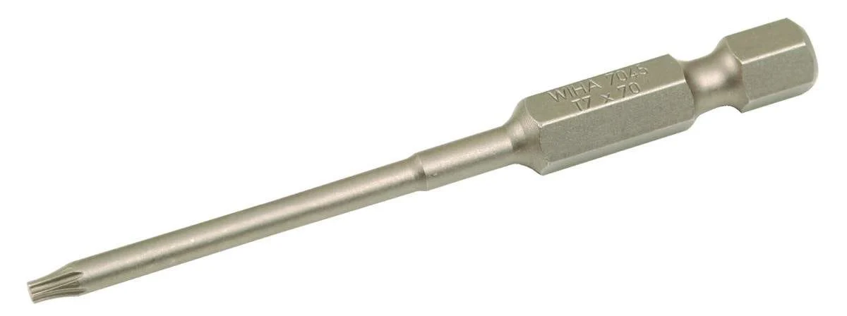 Wiha 74538 Torx Power Bit T7 x 70mm (2.75") - 10 PACK