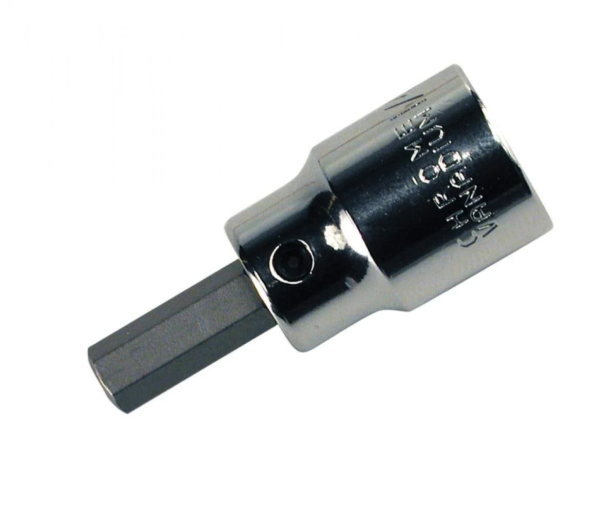 Wiha 76167 Security Hex BitSocket 3/8 Sq Drive 1/8