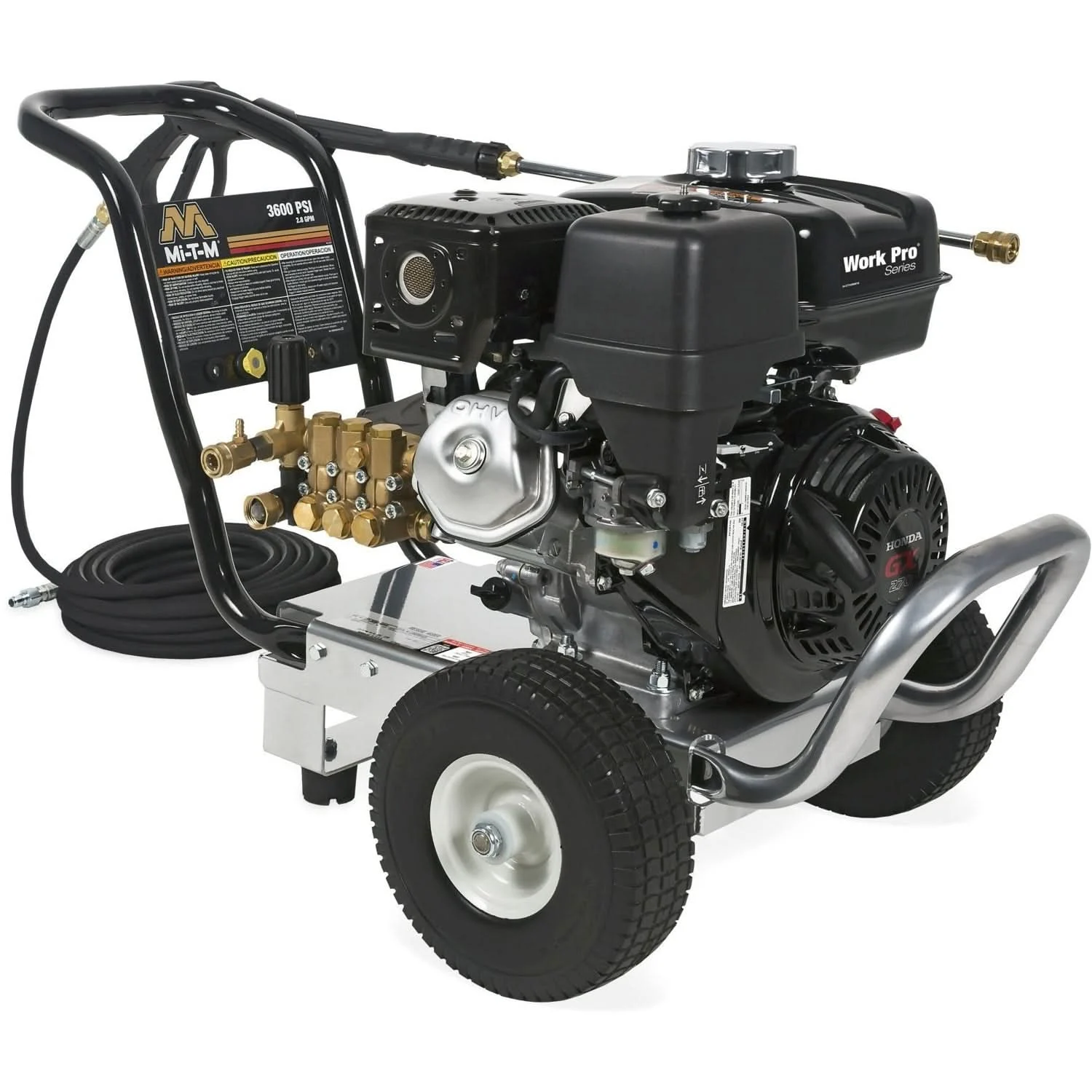 Mi-T-M WP-3600-0MHB Work Pro Series 3600 PSI Gasoline Direct Drive Cold Water Pressure Washer