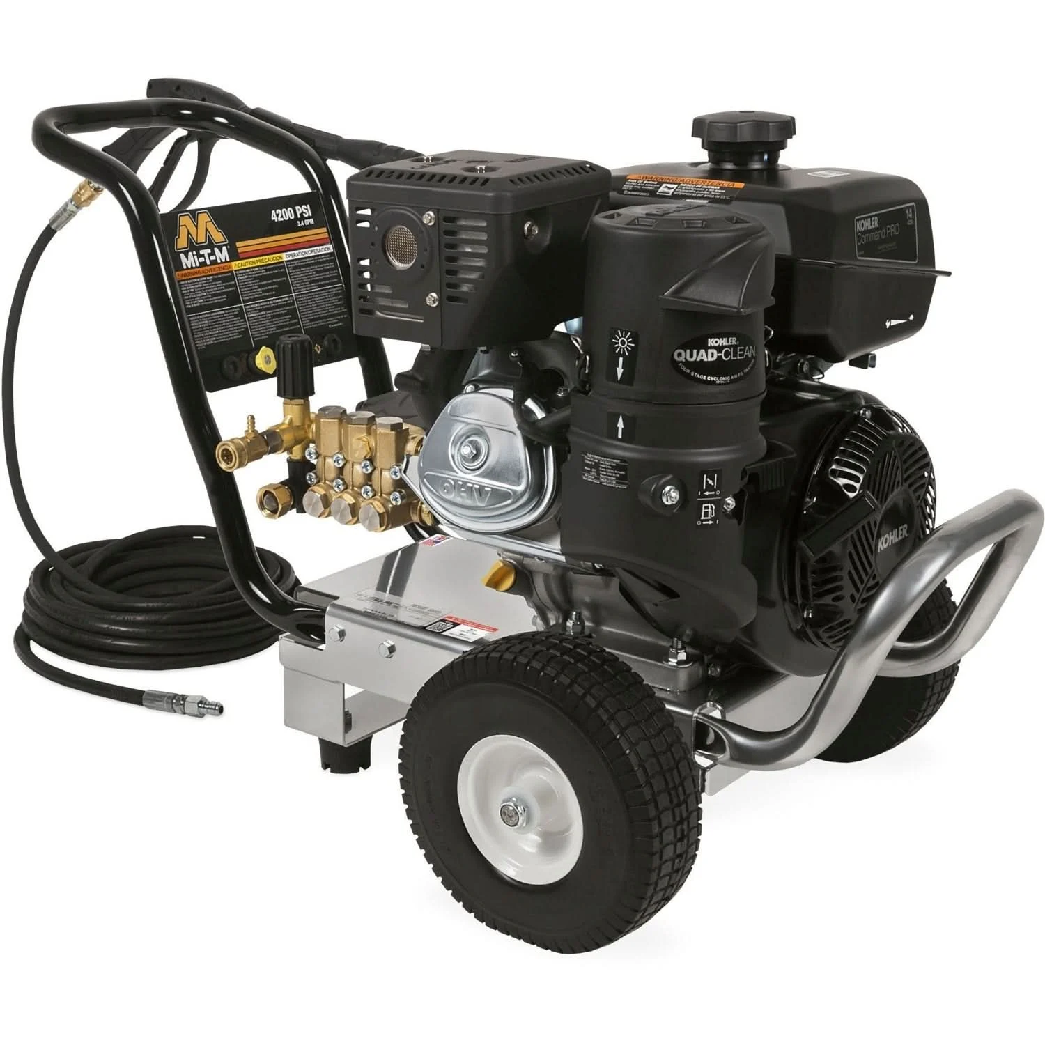 Mi-T-M WP-4200-0MKB Work Pro Series 4200 PSI Gasoline Direct Drive Cold Water Pressure Washer