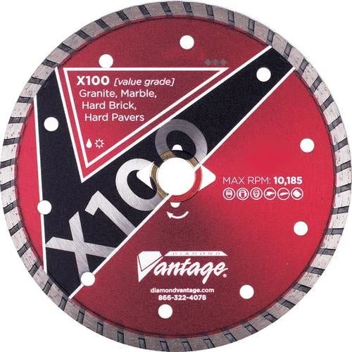 X100 Heavy Duty, Turbo Rim Blade 5"