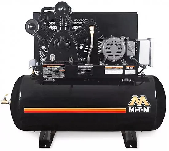Mi-T-M AES-46315-120HM Electric Air Compressors, 120-Gallon Two Stage Electric H