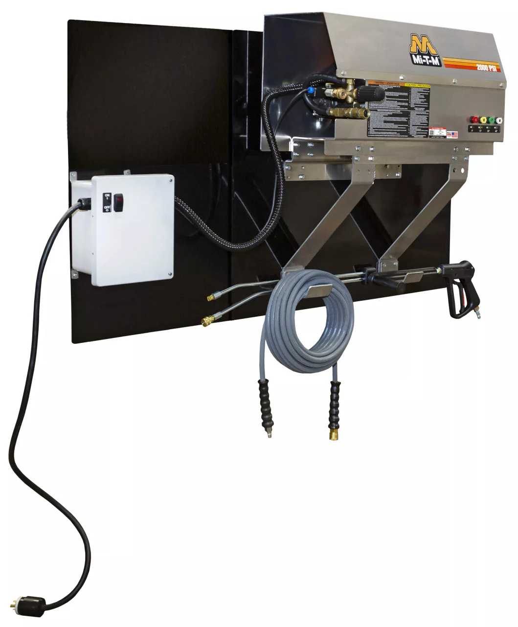 Mi-T-M CAW-4004-0ME1 Cold Water Pressure Washers, CAW Aluminum Series Electric D