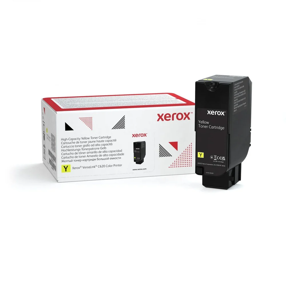 Xerox 12000 Page-Yield High-Yield Toner - Yellow