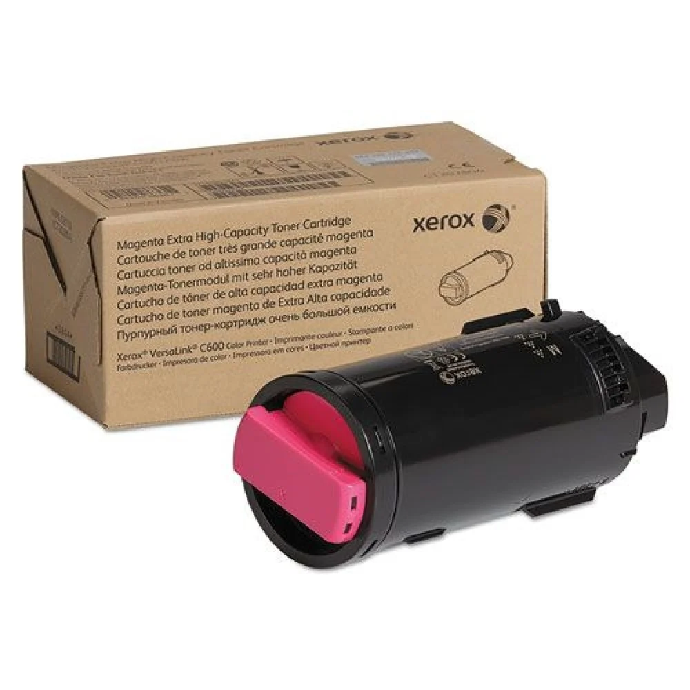 Xerox 16800 Page Extra High Capacity TAA Compliant Toner Cartridge for VersaLinkC600 - Magenta