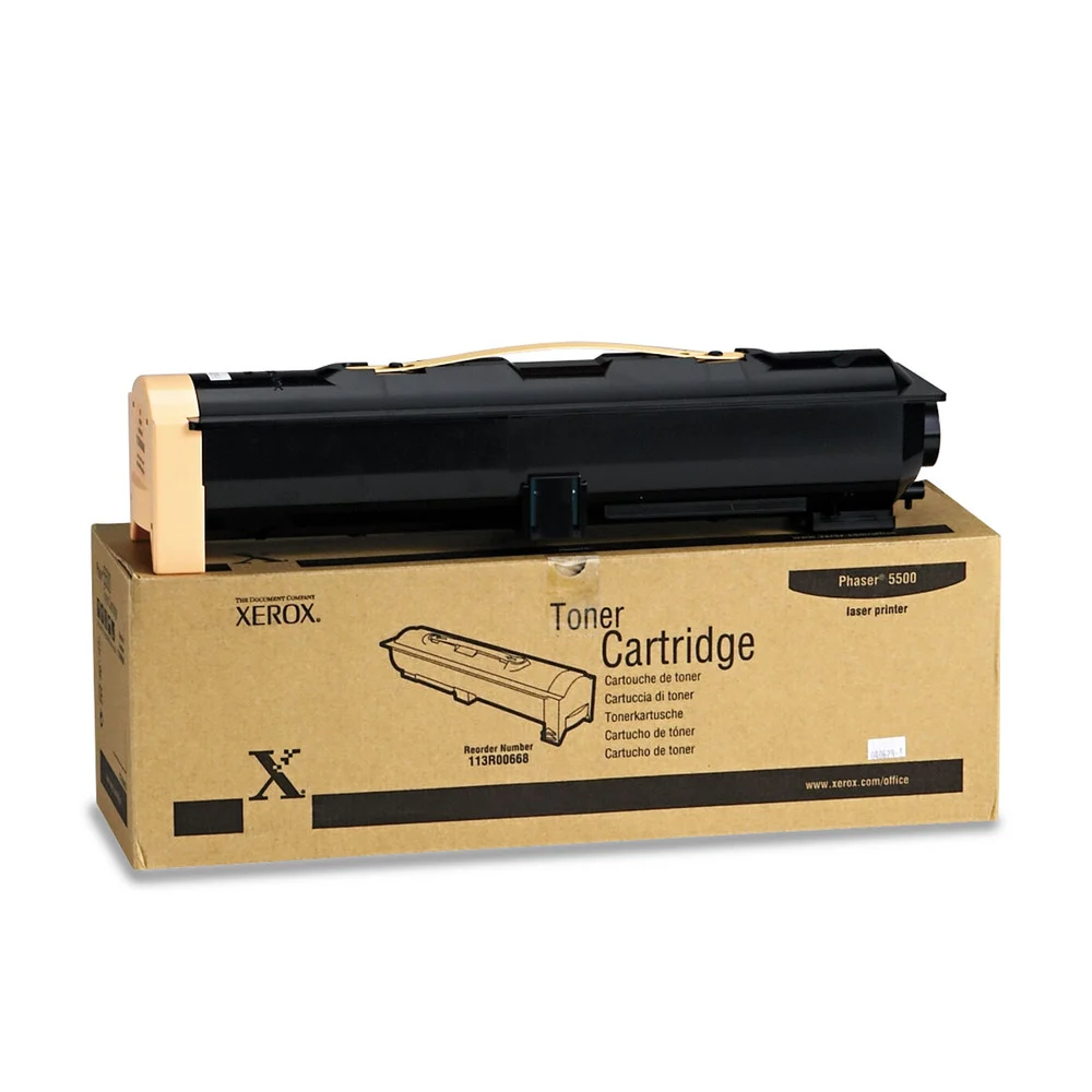 Xerox 113r00668 Toner, 30,000 Page-Yield, Black