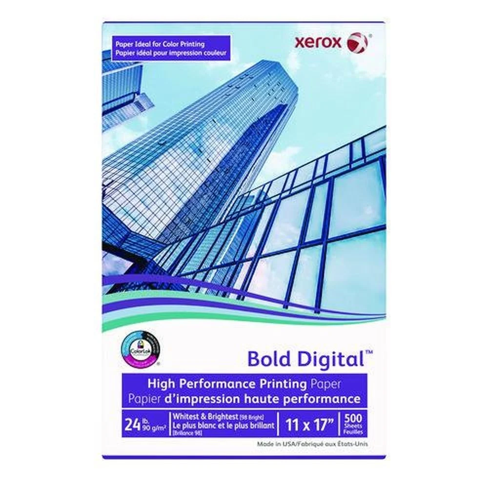 Xerox 11 in. x 17 in. Bold Digital Printing Paper - White (500/Ream)