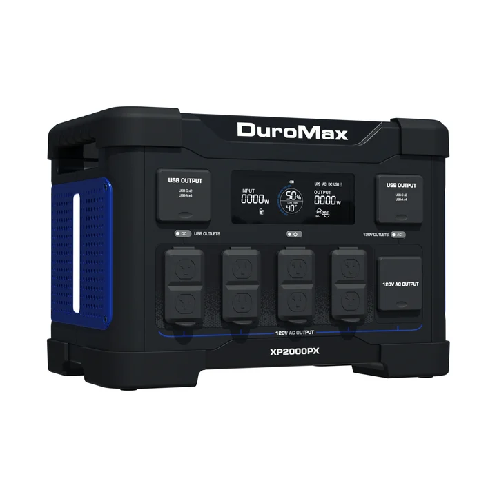 Duromax XP2000PX 2000 Watt LiFePO4 Portable Battery Backup Power Station