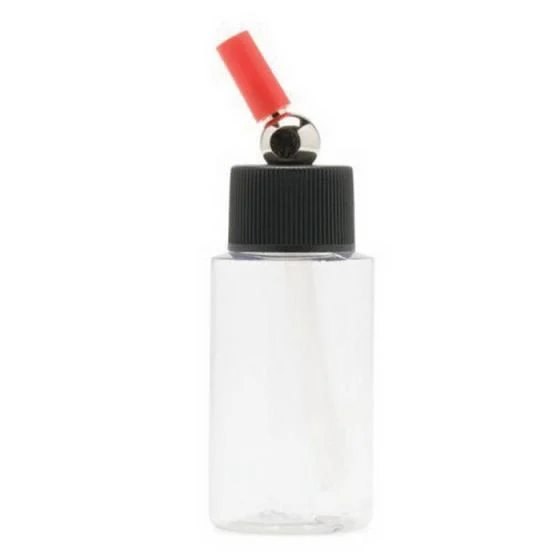 ANEST IWATA 4175 High Strength Cylinder Bottle with Adapter Cap, 1 oz