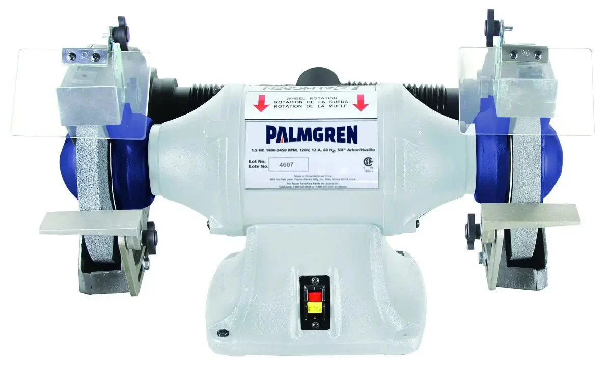 10" 1HP 115/230V grinder w/dust collection