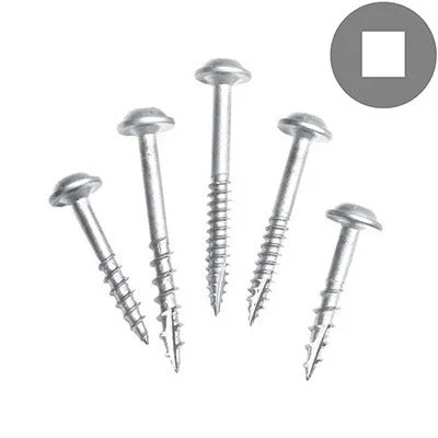Kreg #7 Fine Zinc Maxi-Loc Pocket Hole Screws