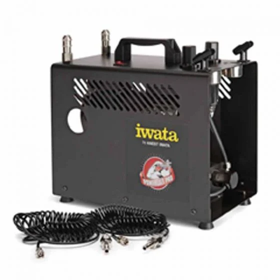 ANEST IWATA Power Jet Pro IS975 Airbrush Compressor, 120 V, 75 psi